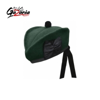 Dark Green Glengarry Cap